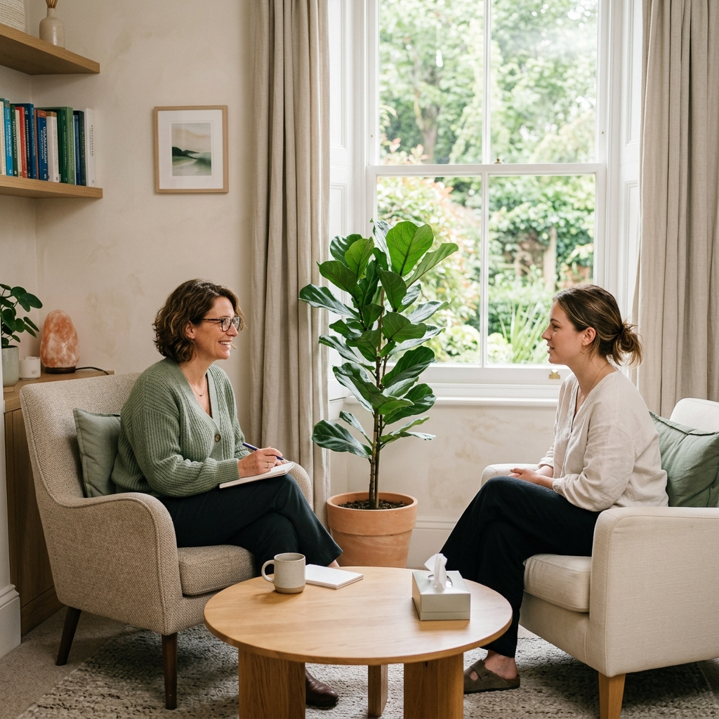 Individual Therapy - A peaceful therapy session